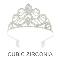 BOW CZ CROWN TIARA